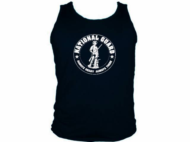 US national guard man muscle tank top